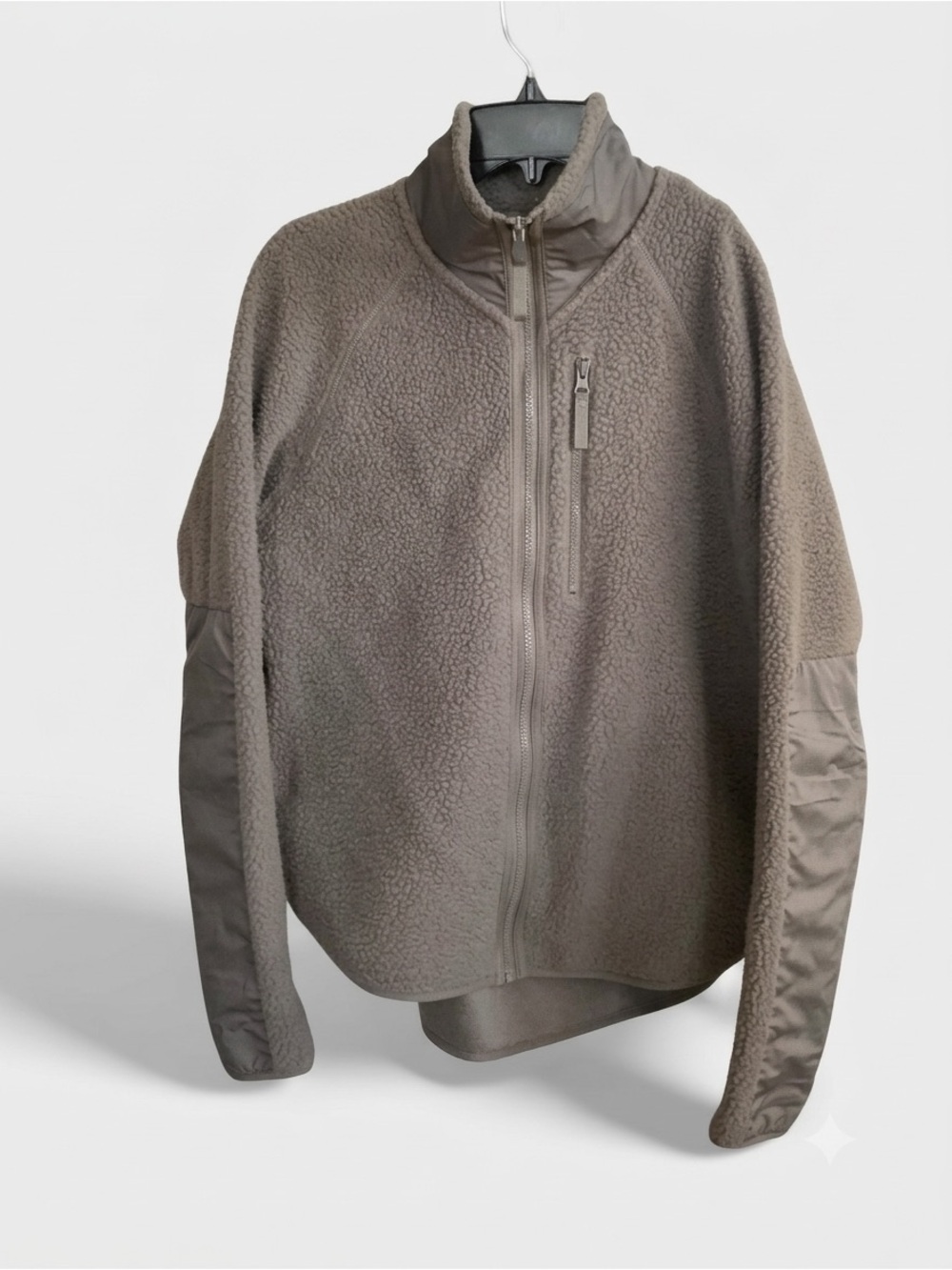 H&M MOVE Sherpa Fleece Full Zip Jacket